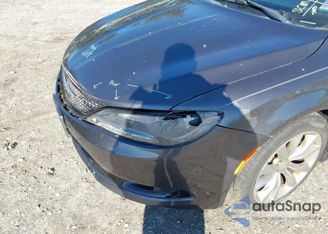 2015 Chrysler 200 S z USA, uszkodzony, nr VIN 1C3CCCBB7FN505716